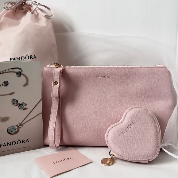 Pandora Handbags - Beautiful 🥰✨♥️New Pandora Cosmetic Bag Bundle
